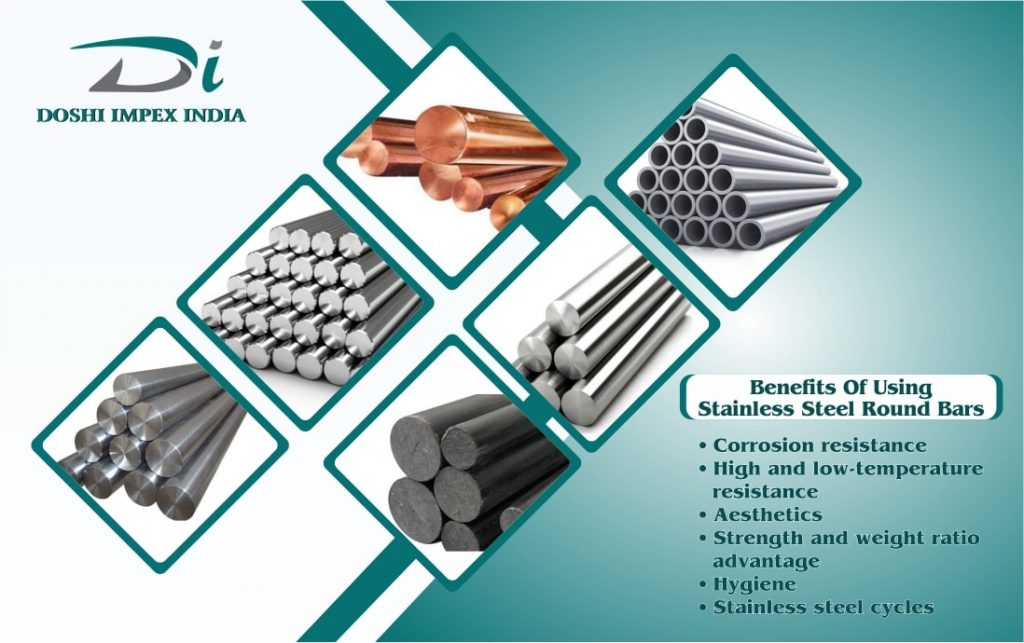 stainless steel bars from Doshi Impex India