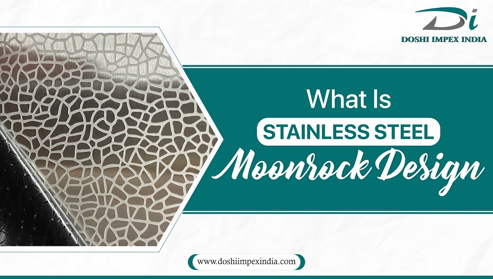 Stainless Steel Moonrock Design