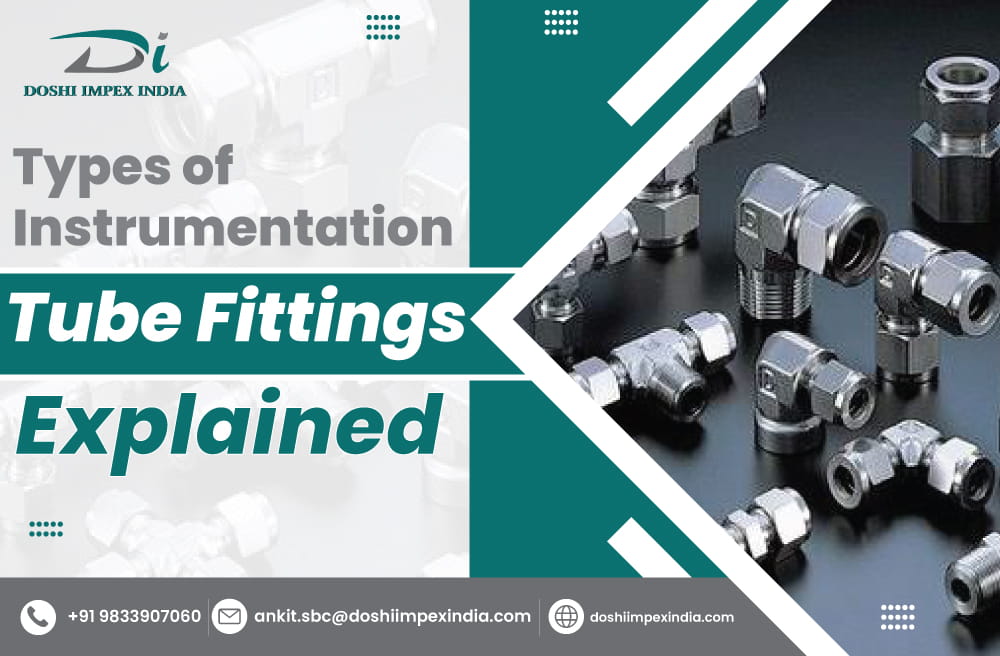 types of instrumentation tube fittings