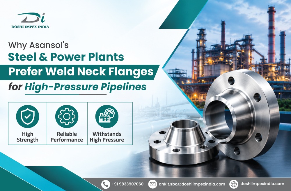 weld neck flanges for high-pressure pipelines